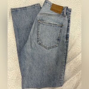Aritzia Denim Forum Joni High Rise Jeans Ripped